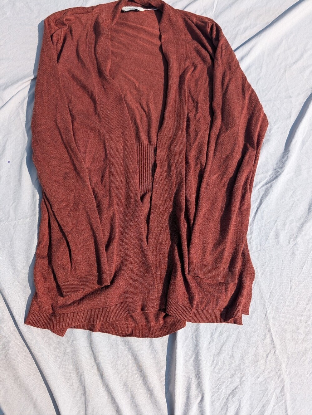 Denver Hayes Women's Cardigan – Copper Brown – Size XS